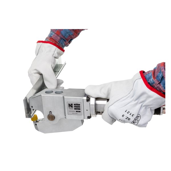 Pneumohydraulic Clinching Tool with Intensifier — 2