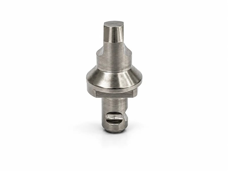 Rectangular-section punch with enlarged contact area